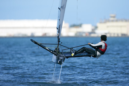 2013 US National International Moth - Kaneohe Bay - Hawaii -USA . 10-11 October 2013