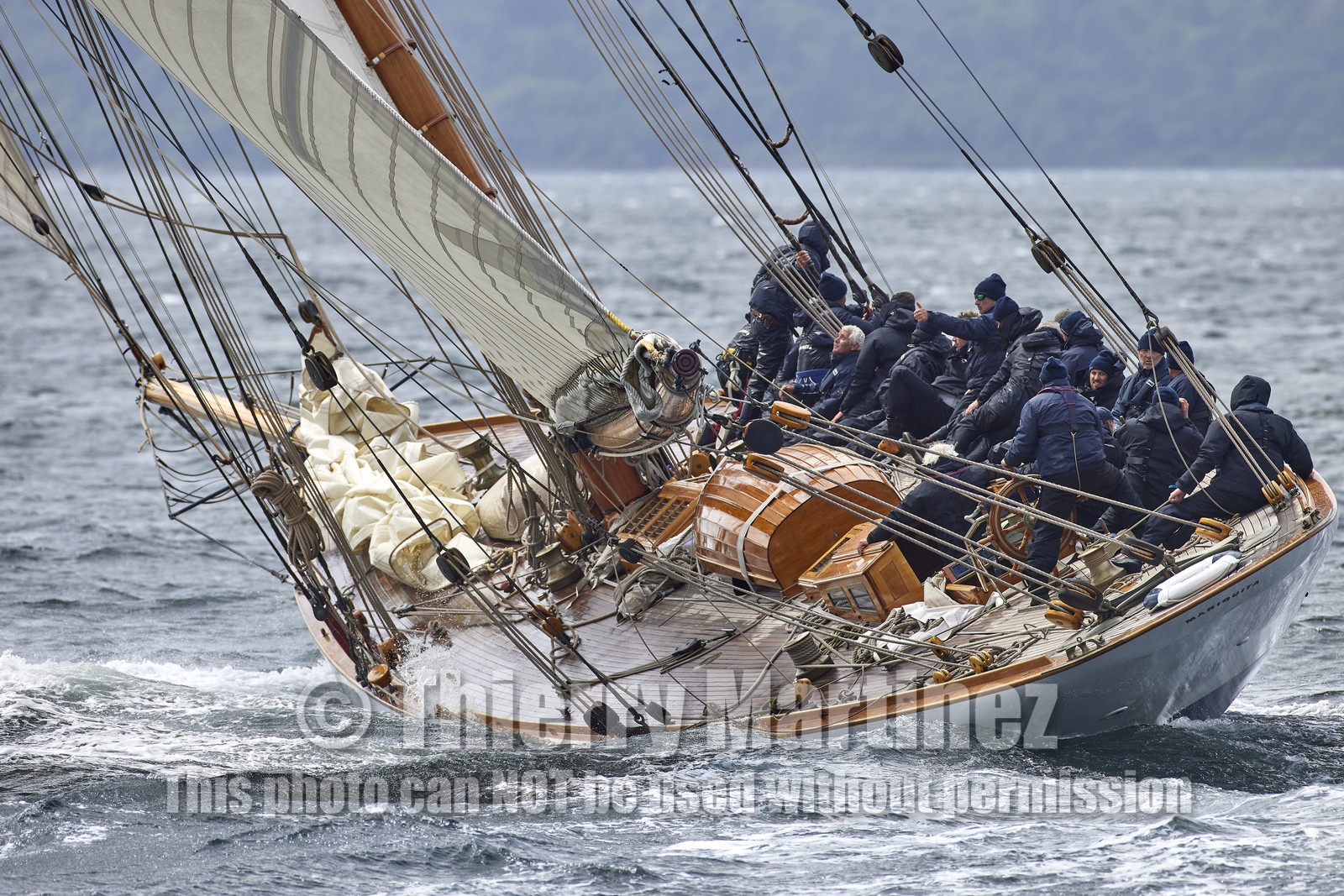 22_17006   © Thierry Martinez.FAIRLIE,SCOTLAND - UK 12th June 20222022 RICHARD MILLE FIFE REGATTA.Day 2 : LARGS to ROTHESAY