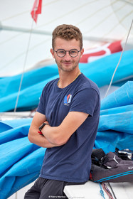 23_21618   © Thierry Martinez. LES SABLES D'OLONNE, 85 - FRANCE 25 septembre 2023.Départ MINI TRANSAT 2023. Départ du Dimanche 24 septembre retardé au Lundi 25 Sept .Les Sables d’Olonne (FRA)    Santa Cruz de la Palma ( Canaries)    St François ( Guadeloupe): 4050 NM.